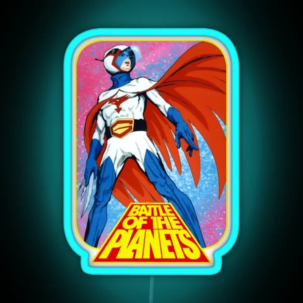 Battle Of The Planets G Force RGB Neon Sign