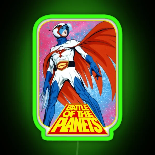Battle Of The Planets G Force RGB Neon Sign