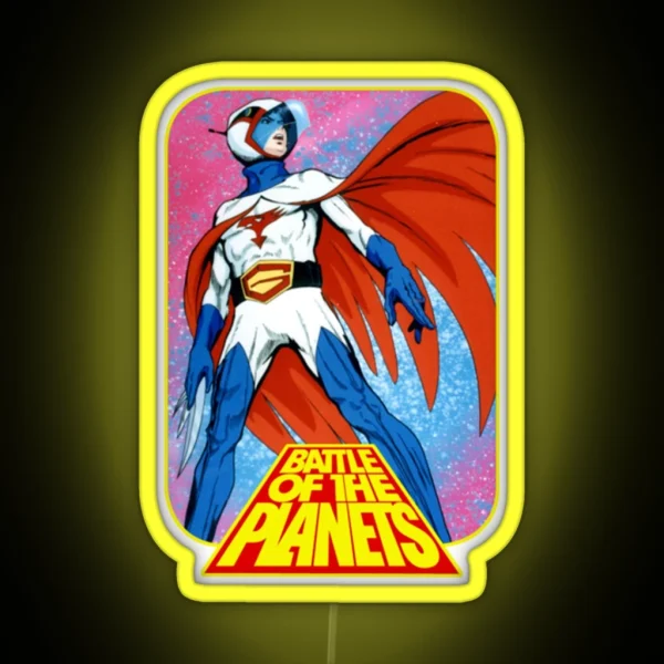 Battle Of The Planets G Force RGB Neon Sign