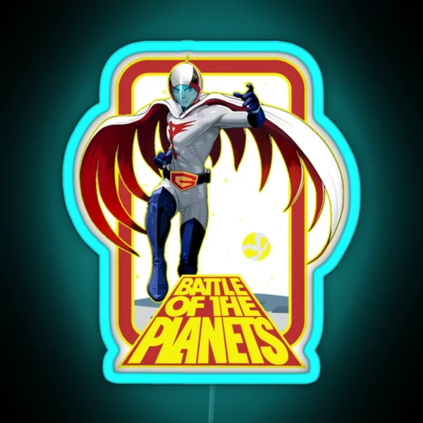 Battle Of The Planets Phone Casebattle Of The Planets RGB Neon Sign