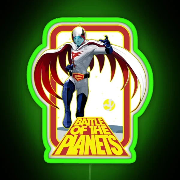 Battle Of The Planets Phone Casebattle Of The Planets RGB Neon Sign