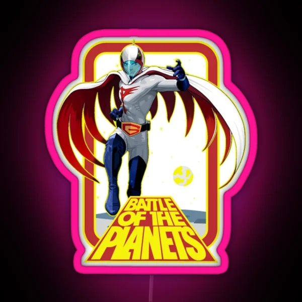 Battle Of The Planets Phone Casebattle Of The Planets RGB Neon Sign