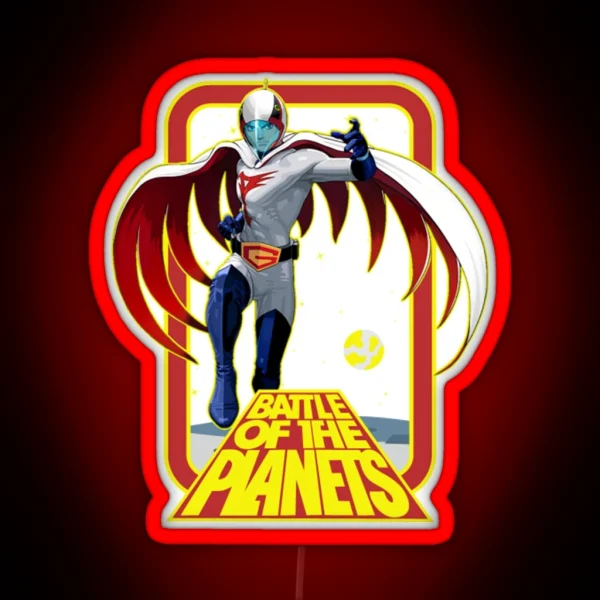 Battle Of The Planets Phone Casebattle Of The Planets RGB Neon Sign