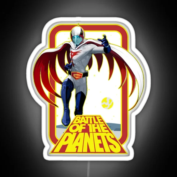 Battle Of The Planets Phone Casebattle Of The Planets RGB Neon Sign