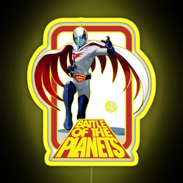 Battle Of The Planets Phone Casebattle Of The Planets RGB Neon Sign