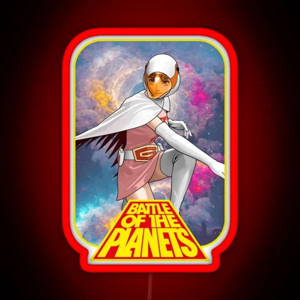 Battle Of The Planets RGB Neon Sign