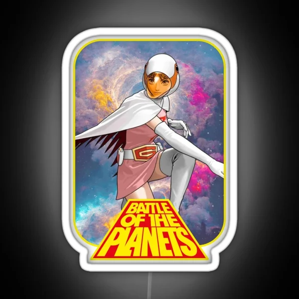 Battle Of The Planets RGB Neon Sign