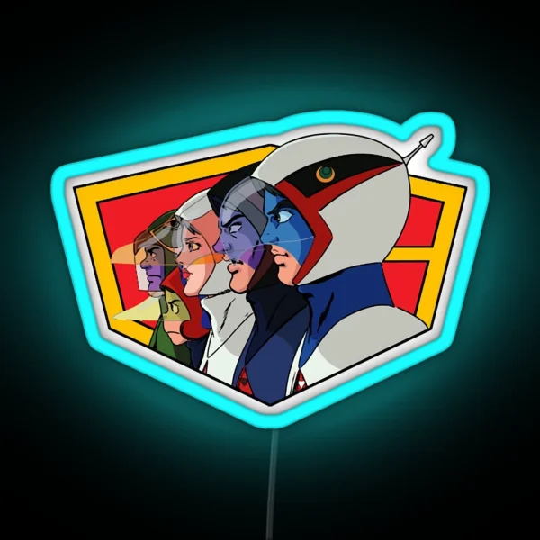Battle Of The Planets RGB Neon Sign
