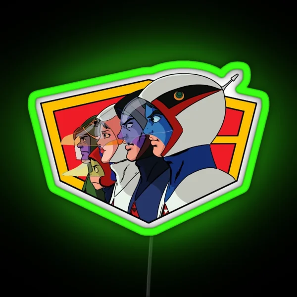 Battle Of The Planets RGB Neon Sign