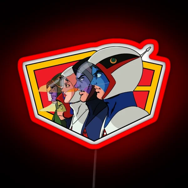 Battle Of The Planets RGB Neon Sign