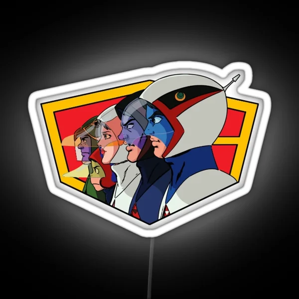 Battle Of The Planets RGB Neon Sign