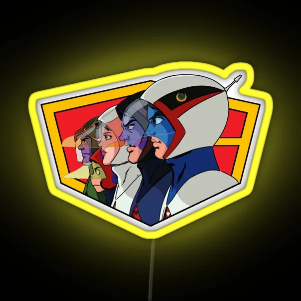 Battle Of The Planets RGB Neon Sign