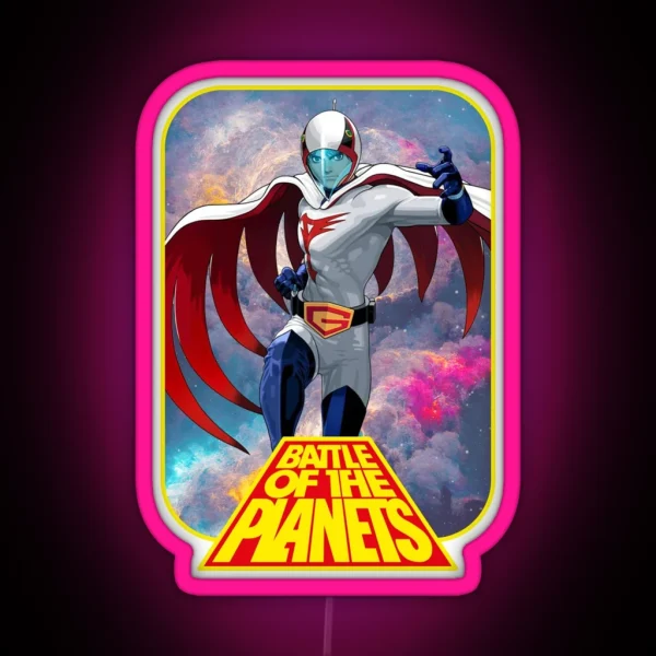 Battle Of The Planets RGB Neon Sign