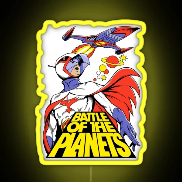 BATTLE OF THE PLANETS RGB Neon Sign