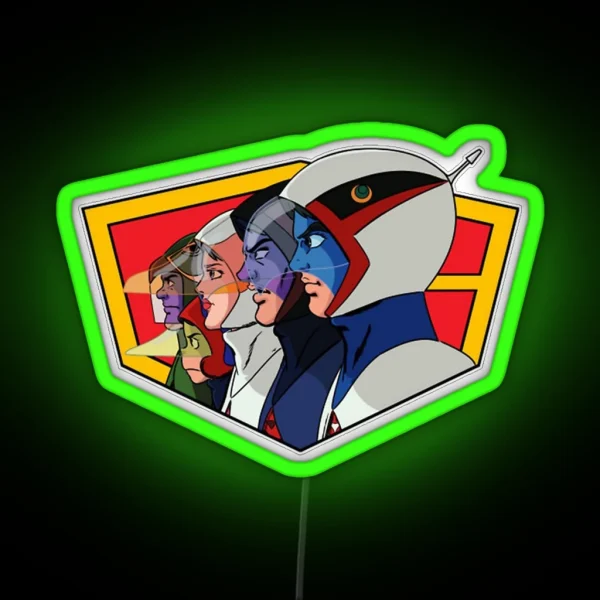 Battle Of The Planets RGB Neon Sign