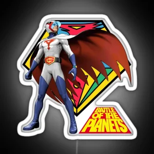 Battle Of The Planets RGB Neon Sign