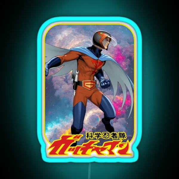 Battle Of The Planets RGB Neon Sign