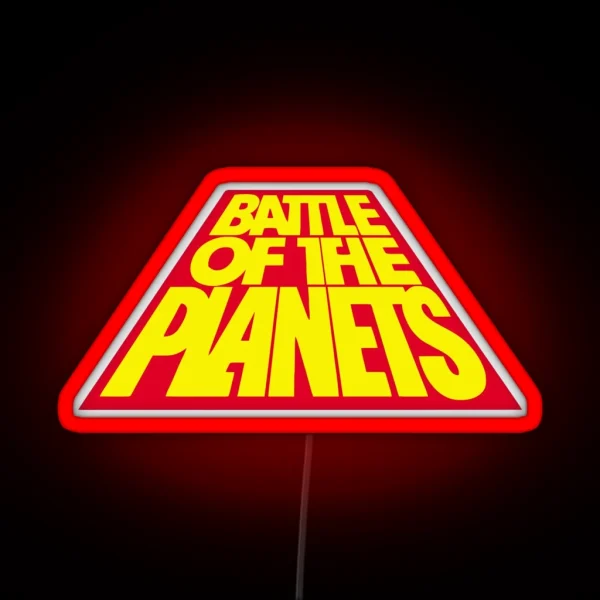 Battle Of The Planets RGB Neon Sign