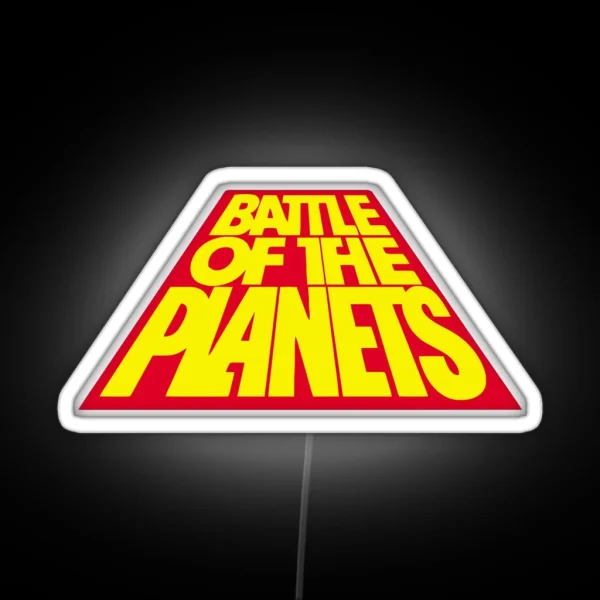 Battle Of The Planets RGB Neon Sign