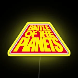 Battle Of The Planets RGB Neon Sign