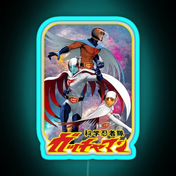 Battle Of The Planets RGB Neon Sign