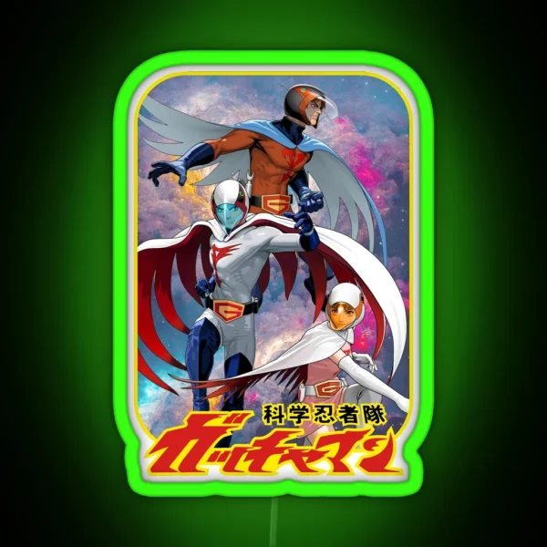 Battle Of The Planets RGB Neon Sign