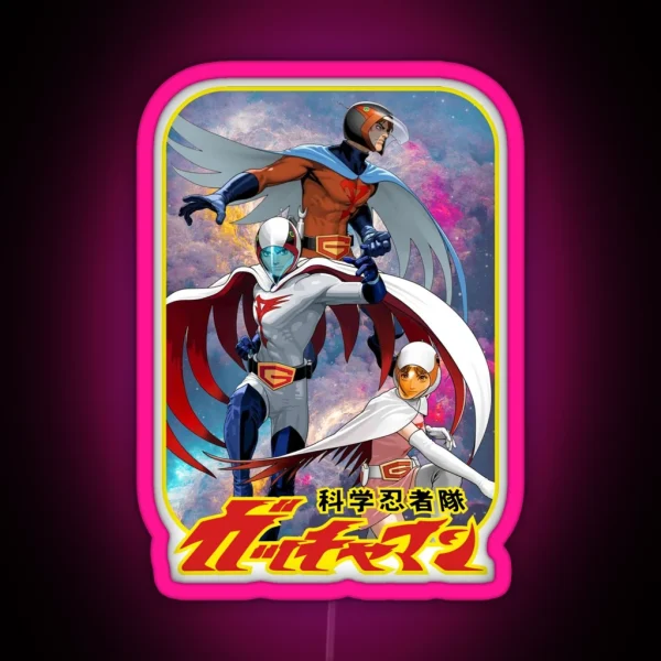 Battle Of The Planets RGB Neon Sign