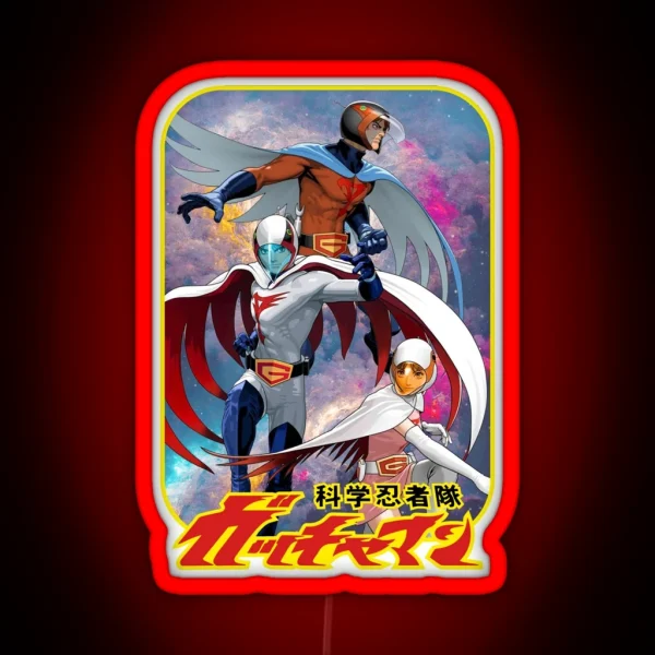 Battle Of The Planets RGB Neon Sign