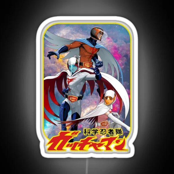 Battle Of The Planets RGB Neon Sign