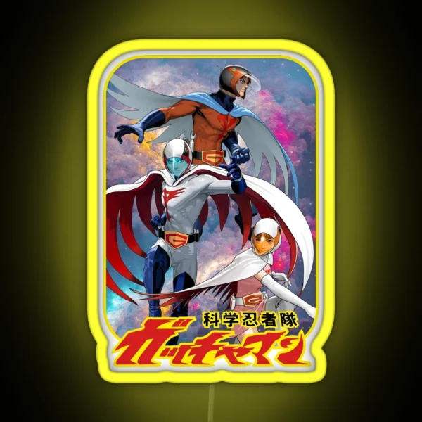 Battle Of The Planets RGB Neon Sign