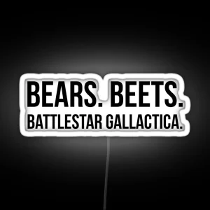 Battlestar Gallactica RGB Neon Sign