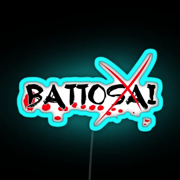 Battosai The Man Slayer RGB Neon Sign