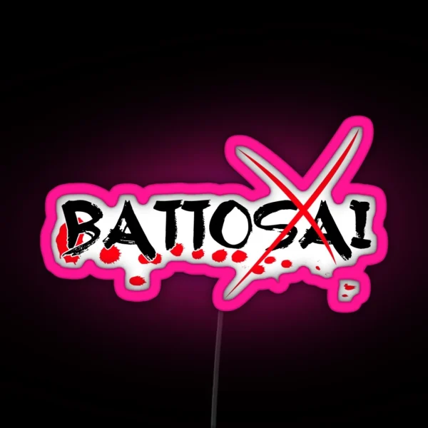 Battosai The Man Slayer RGB Neon Sign