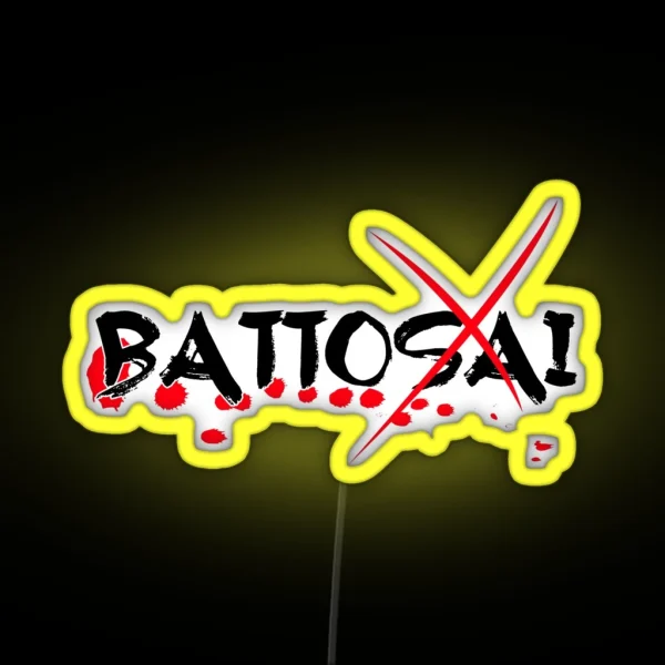 Battosai The Man Slayer RGB Neon Sign