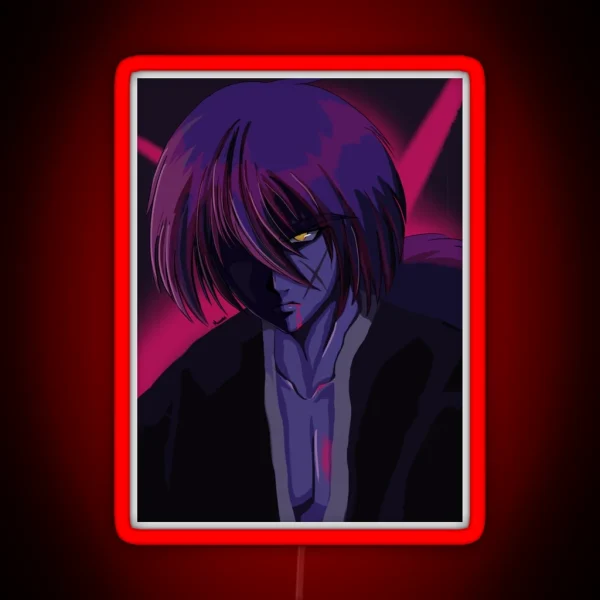 Battousai Rurouni Kenshin RGB Neon Sign