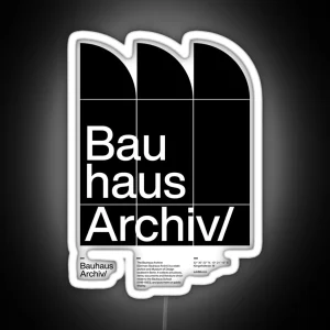 Bauhaus Archiv RGB Neon Sign