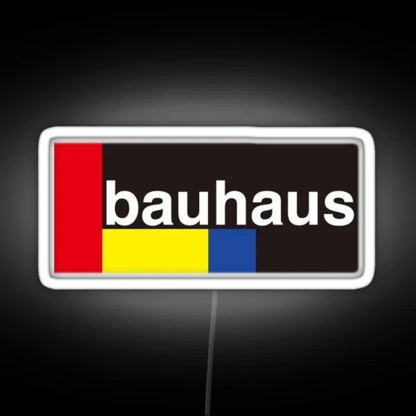 Bauhaus RGB Neon Sign