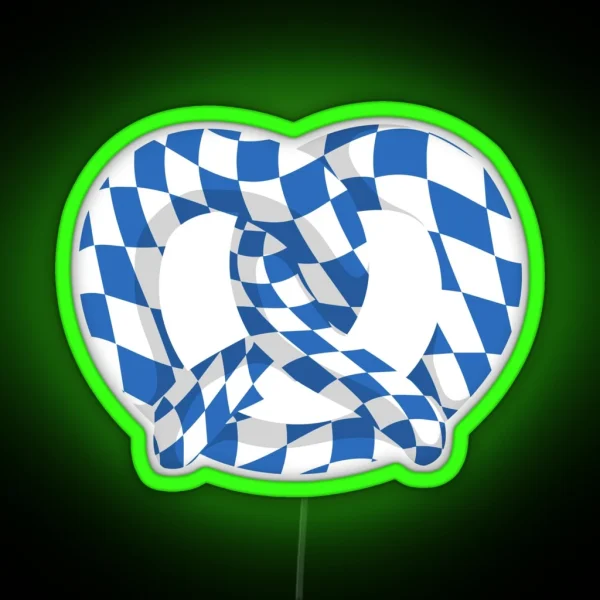 Bavarian Pretzel RGB Neon Sign