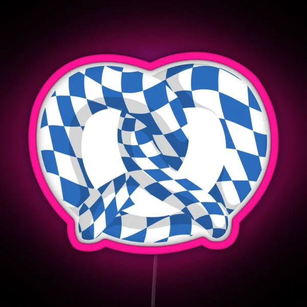 Bavarian Pretzel RGB Neon Sign