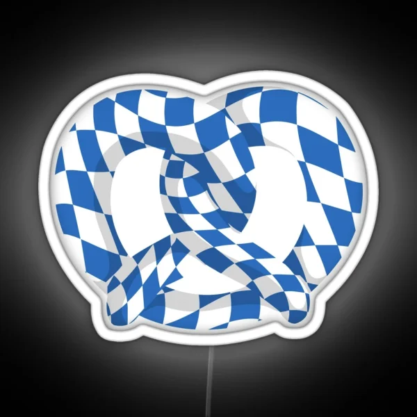 Bavarian Pretzel RGB Neon Sign