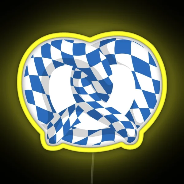 Bavarian Pretzel RGB Neon Sign