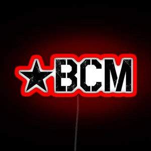 BCM Logo RGB Neon Sign