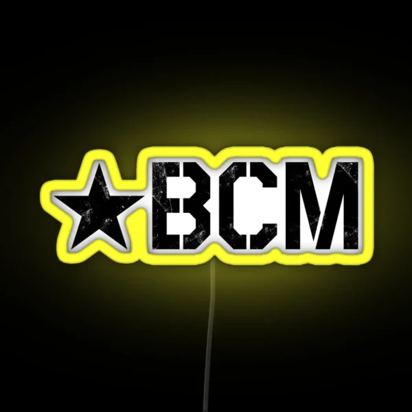 BCM Logo RGB Neon Sign