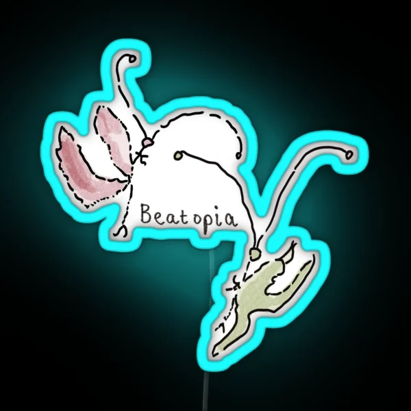 Beabadoobee Beatopia Fairies RGB Neon Sign