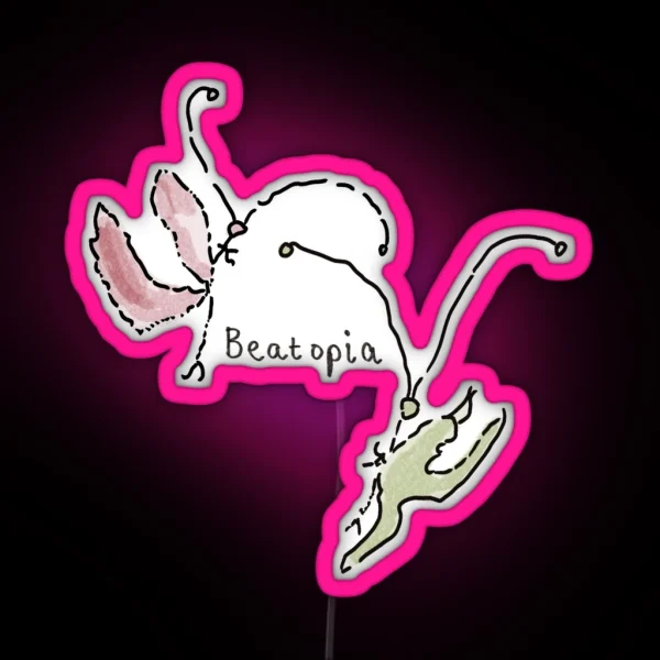 Beabadoobee Beatopia Fairies RGB Neon Sign