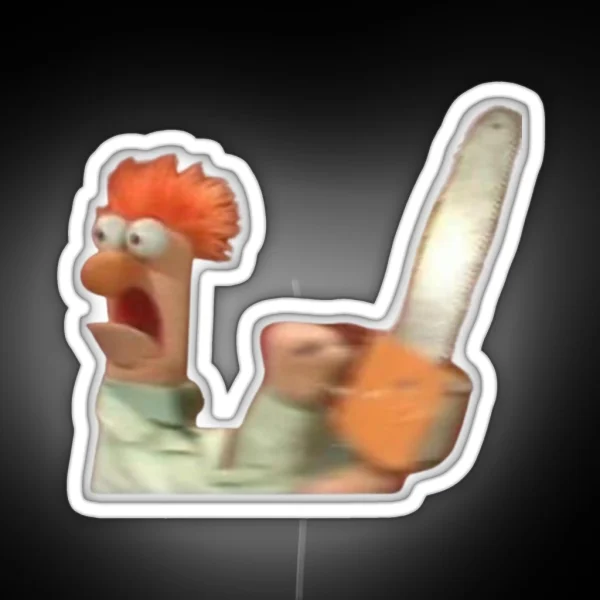 Beaker RGB Neon Sign
