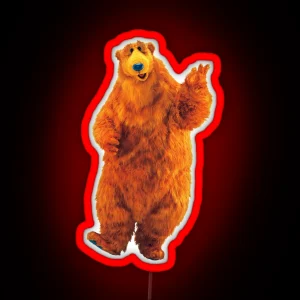 Bear In The Big Blue House RGB Neon Sign