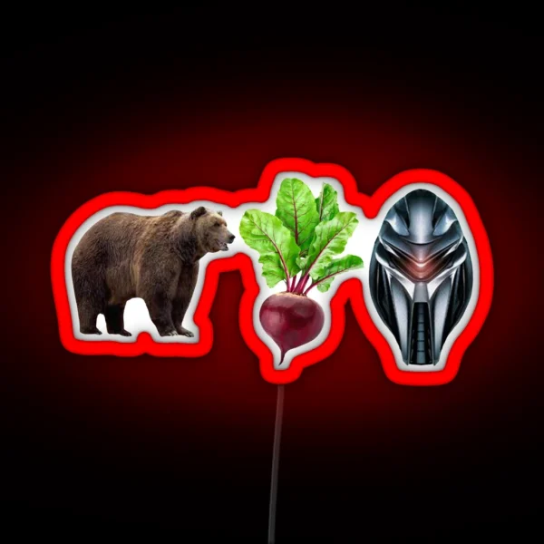 Bears Beets Battle Star Galactica RGB Neon Sign