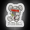 Bears Beets Battlestar Galactica RGB Neon Sign