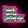 Bears Beets Battlestar Galactica RGB Neon Sign - Image 6